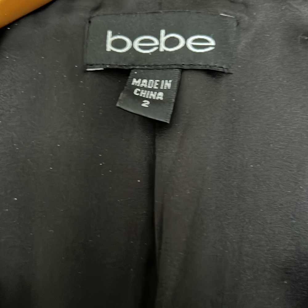 Bebe Sequin Blazer Like New! - image 3